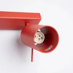 Ring lampa sufitowa spot 2xGU10 czerwona SL.2190