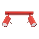 Ring lampa sufitowa spot 2xGU10 czerwona SL.2190