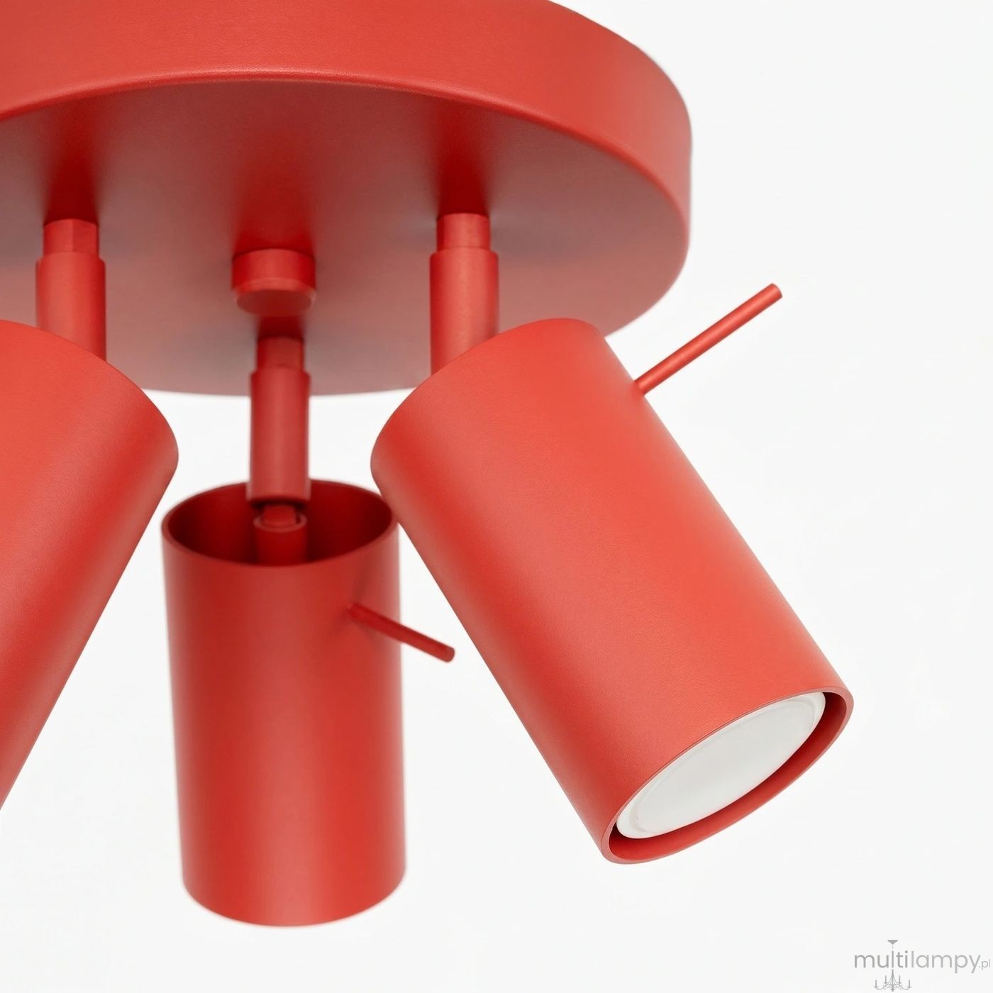 Ring lampa sufitowa spot 3xGU10 żółta SL.2192