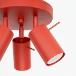 Ring lampa sufitowa spot 3xGU10 żółta SL.2192