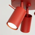 Ring lampa sufitowa spot 3xGU10 żółta SL.2192
