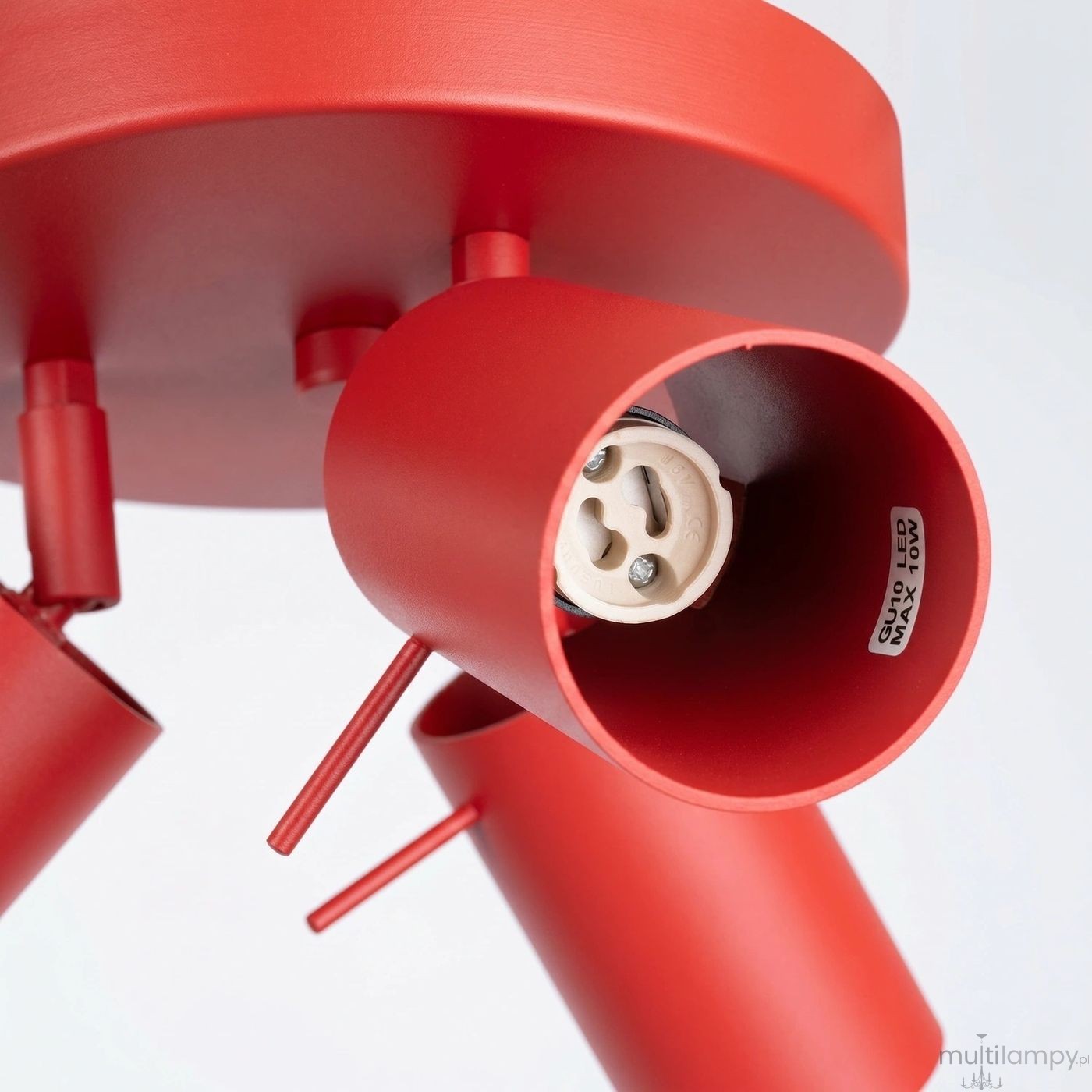 Ring lampa sufitowa spot 3xGU10 żółta SL.2192
