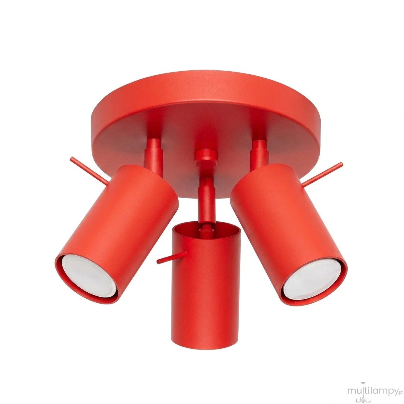Ring lampa sufitowa spot 3xGU10 żółta SL.2192