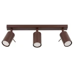 Ring lampa sufitowa spot 3xGU10 brązowa SL.2197
