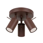 Ring lampa sufitowa spot 3xGU10 brązowa SL.2198