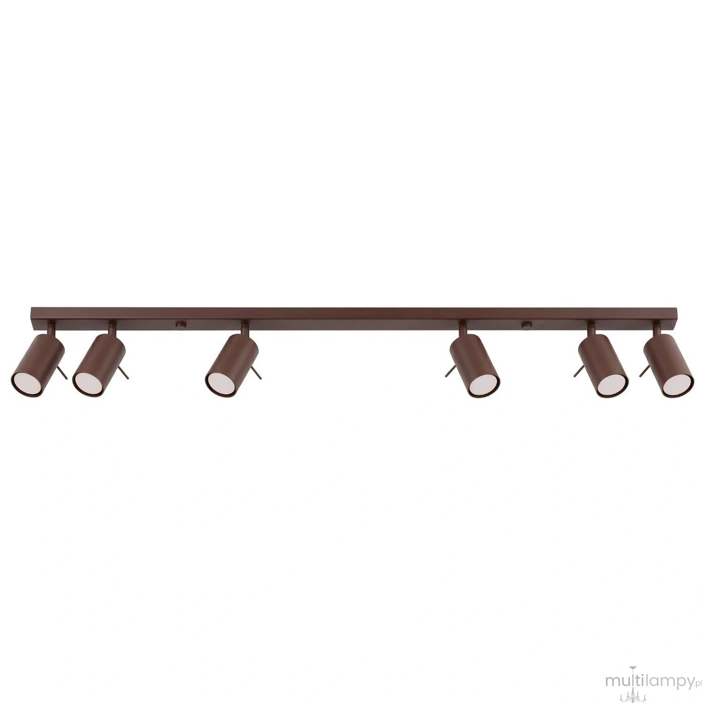 Ring lampa sufitowa spot 6xGU10 brązowa SL.2200