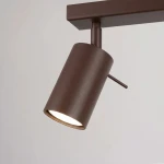 Ring lampa sufitowa spot 4xGU10 brązowa SL.2199