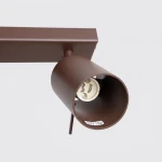 Ring lampa sufitowa spot 4xGU10 brązowa SL.2199