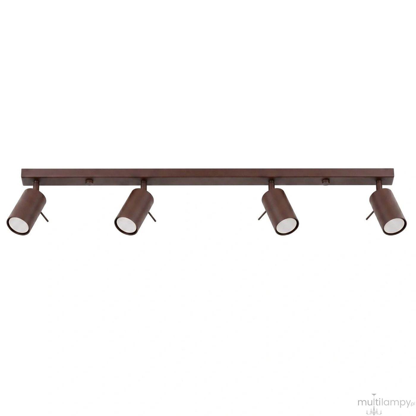 Ring lampa sufitowa spot 4xGU10 brązowa SL.2199