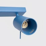 Ring lampa sufitowa spot 3xGU10 błękitna SL.2203