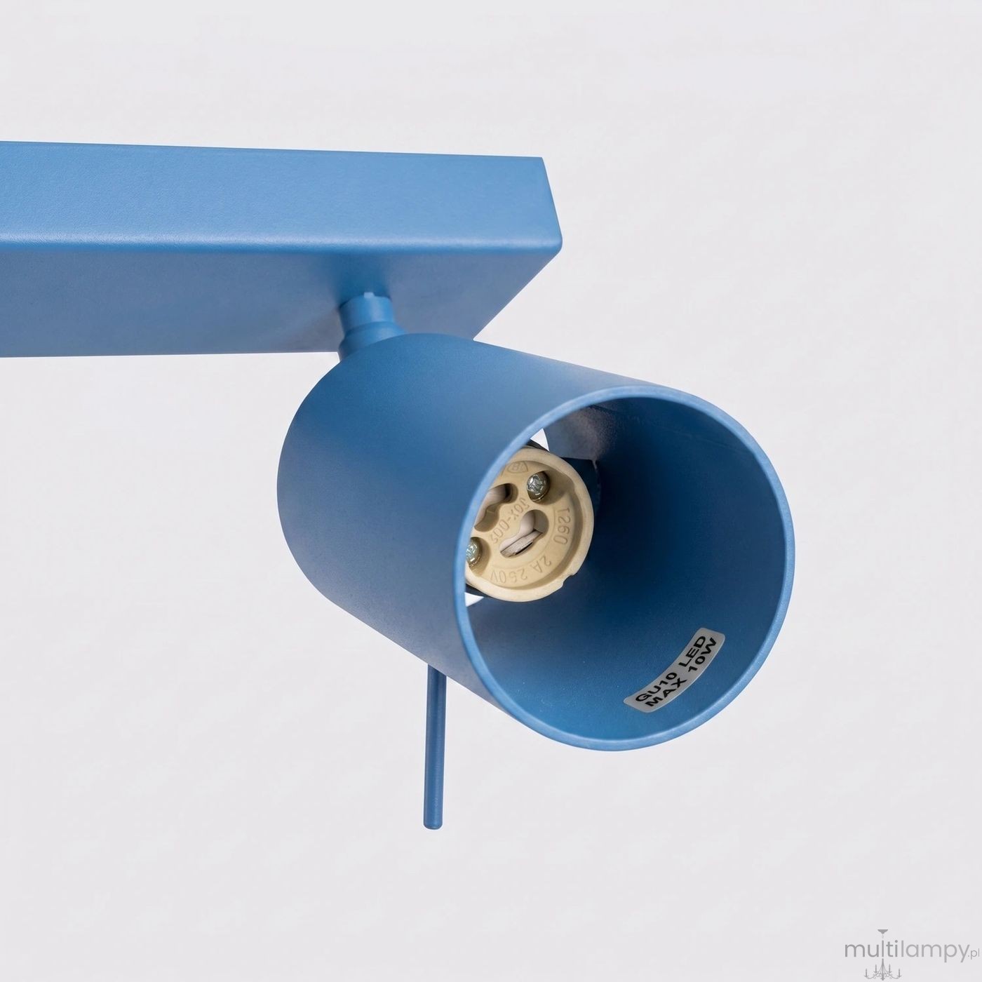 Ring lampa sufitowa spot 6xGU10 błękitna SL.2206
