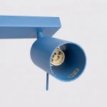 Ring lampa sufitowa spot 6xGU10 błękitna SL.2206