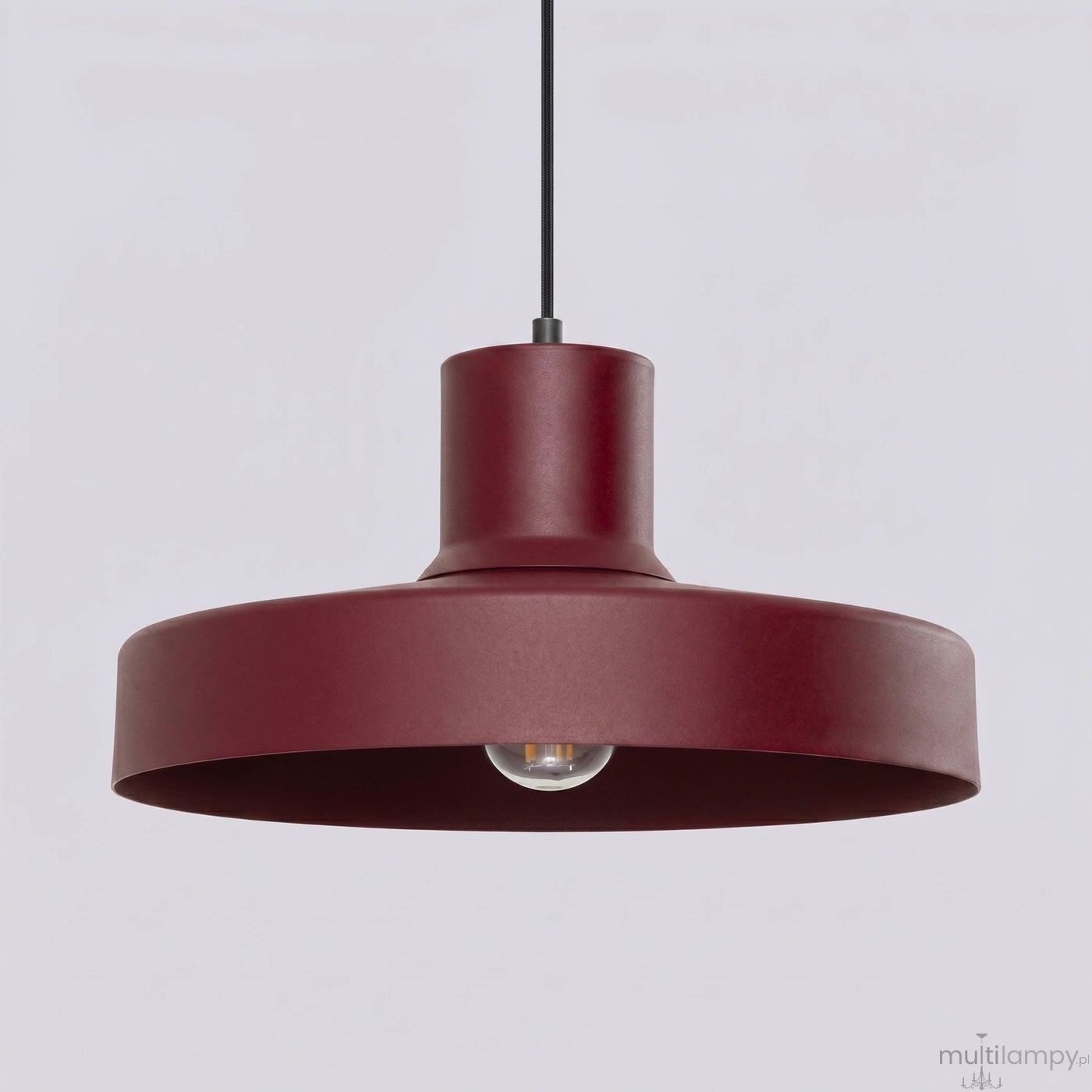 Bilo lampa wisząca E27 burgund SL.2052