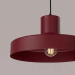 Bilo lampa wisząca E27 burgund SL.2052