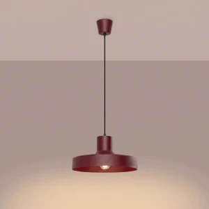 Bilo lampa wisząca E27 burgund SL.2052