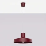 Bilo lampa wisząca E27 burgund SL.2052