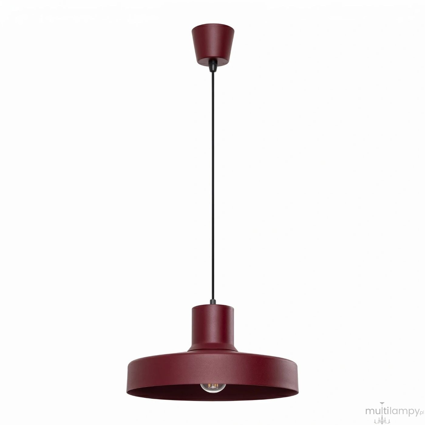 Bilo lampa wisząca E27 burgund SL.2052