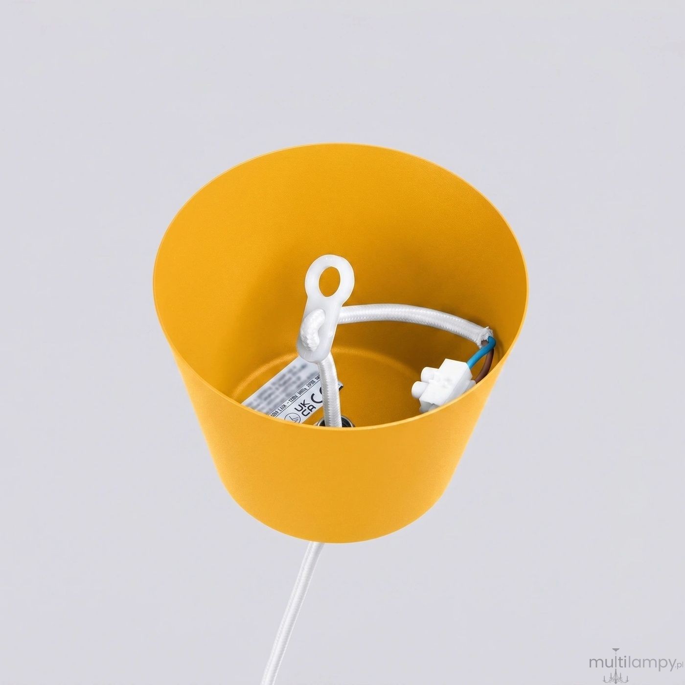 Bilo lampa wisząca E27 żółta SL.2056