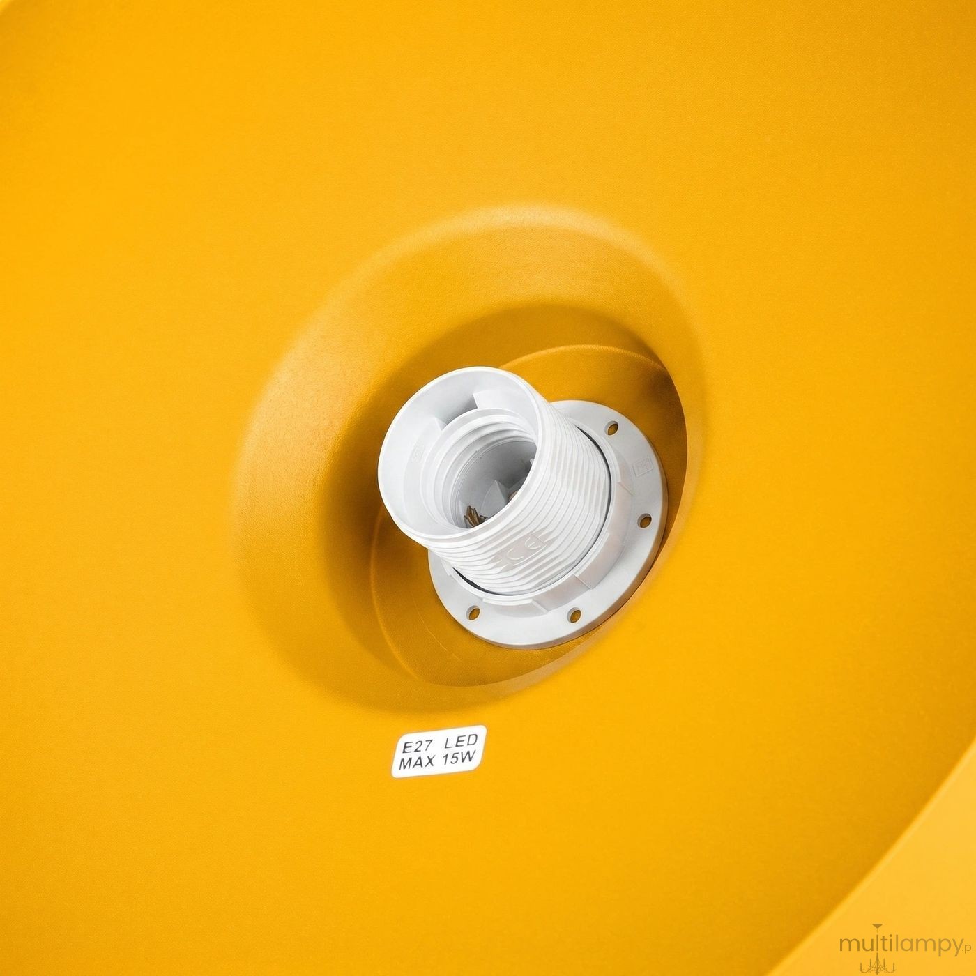 Bilo lampa wisząca E27 żółta SL.2056