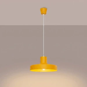Bilo lampa wisząca E27 żółta SL.2056