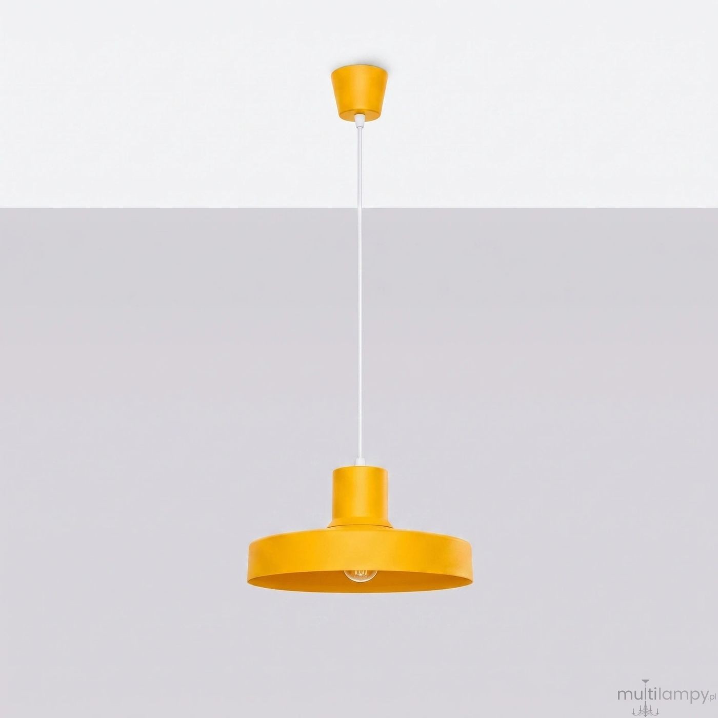 Bilo lampa wisząca E27 żółta SL.2056