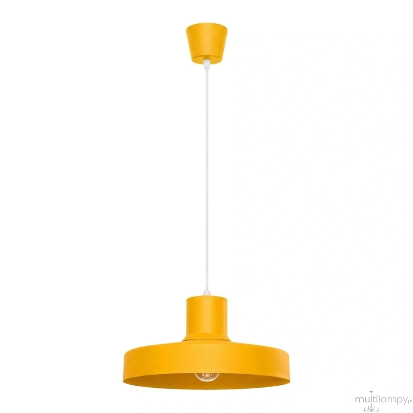 Bilo lampa wisząca E27 żółta SL.2056