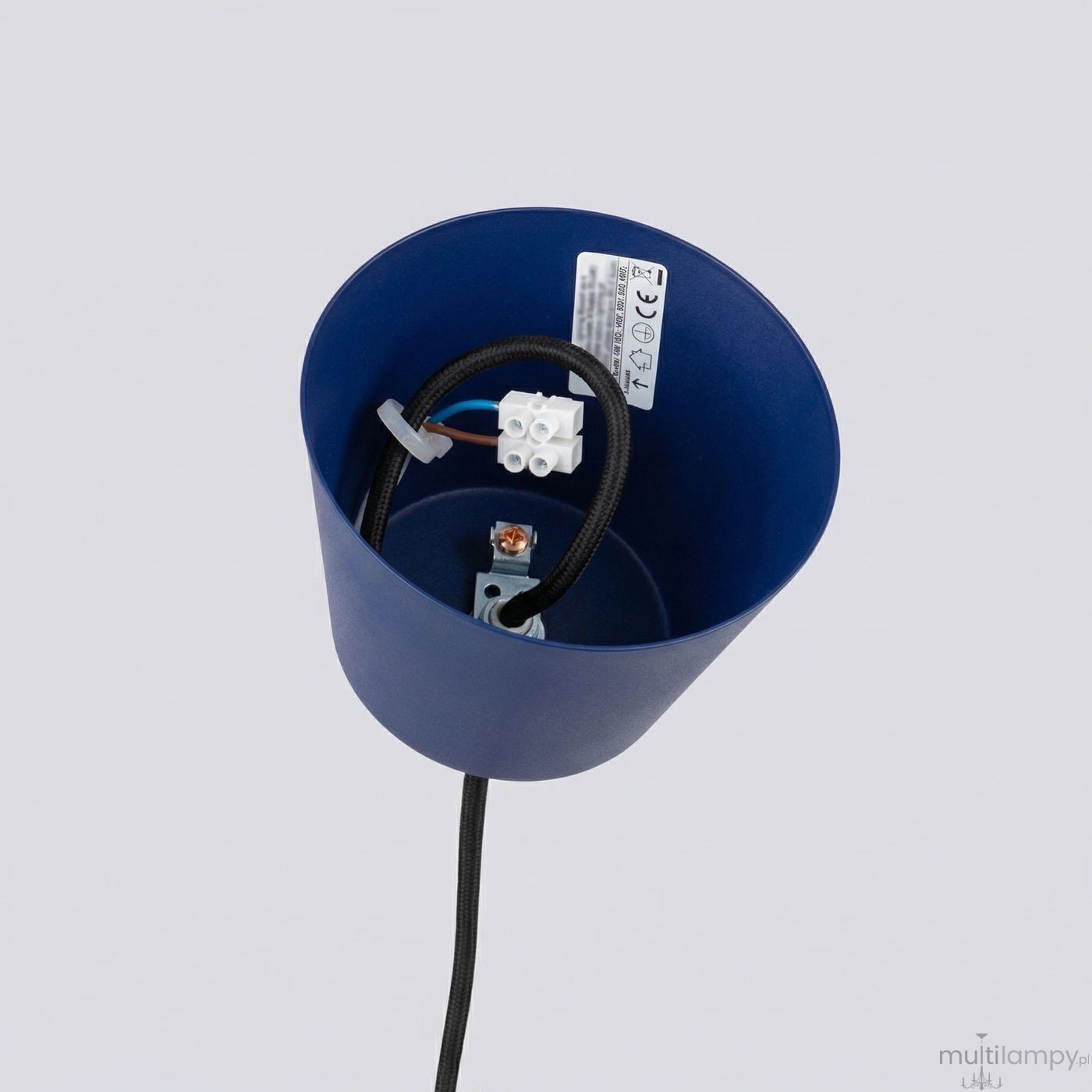 Bilo lampa wisząca E27 ultramaryna SL.2053