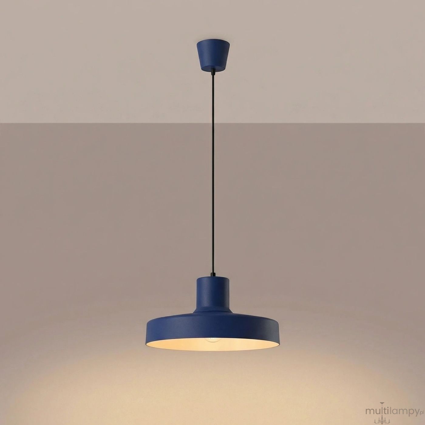 Bilo lampa wisząca E27 ultramaryna SL.2053