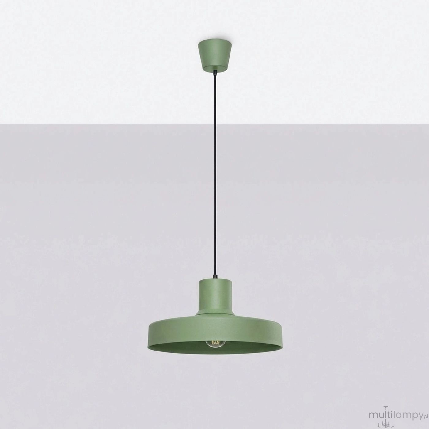 Bilo lampa wisząca E27 szałwiowa SL.2055