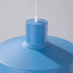 Bilo lampa wisząca E27 błękitna SL.2059