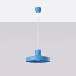 Bilo lampa wisząca E27 błękitna SL.2059