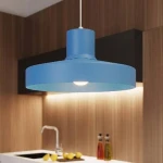 Bilo lampa wisząca E27 błękitna SL.2059