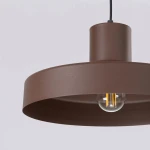 Bilo lampa wisząca E27 brązowa SL.2058