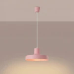 Bilo lampa wisząca E27 różowa SL.2054