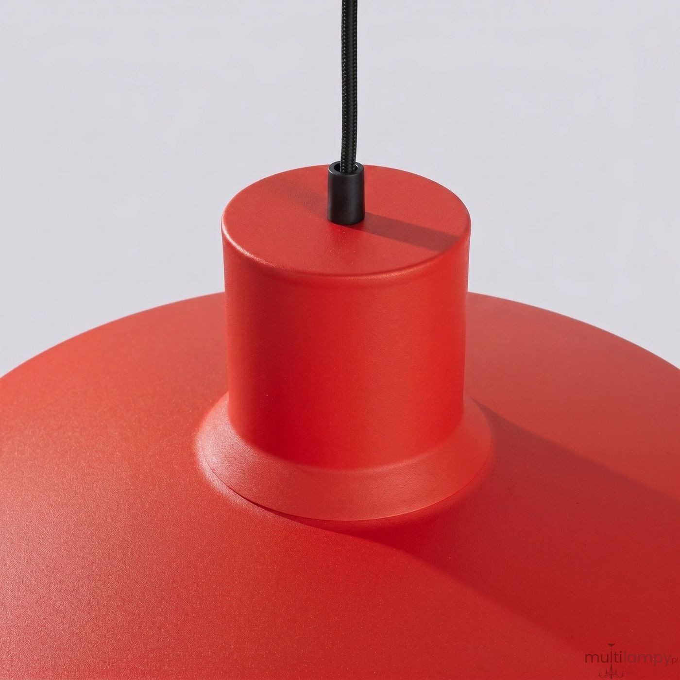 Bilo lampa wisząca E27 czerwona SL.2057