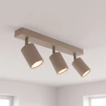 Lucerno lampa sufitowa spot 3xGU10 beżowa