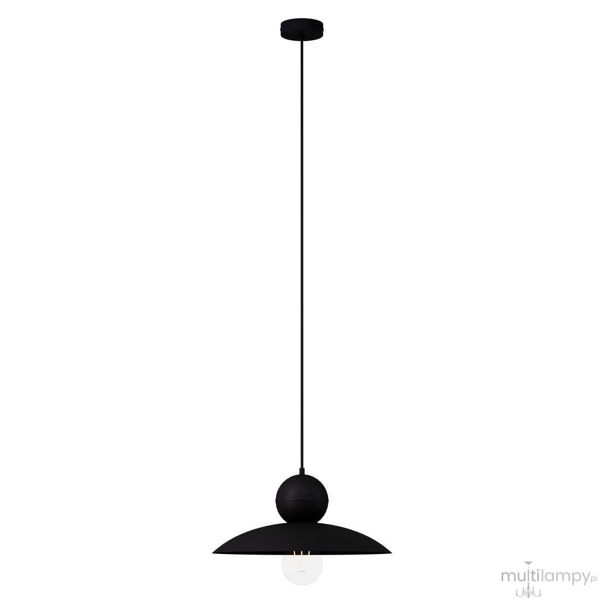 Mosaic E lampa wisząca 1xE27 czarna 41662