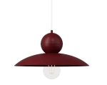 Mosaic E lampa wisząca 1xE27 bordowa 41668