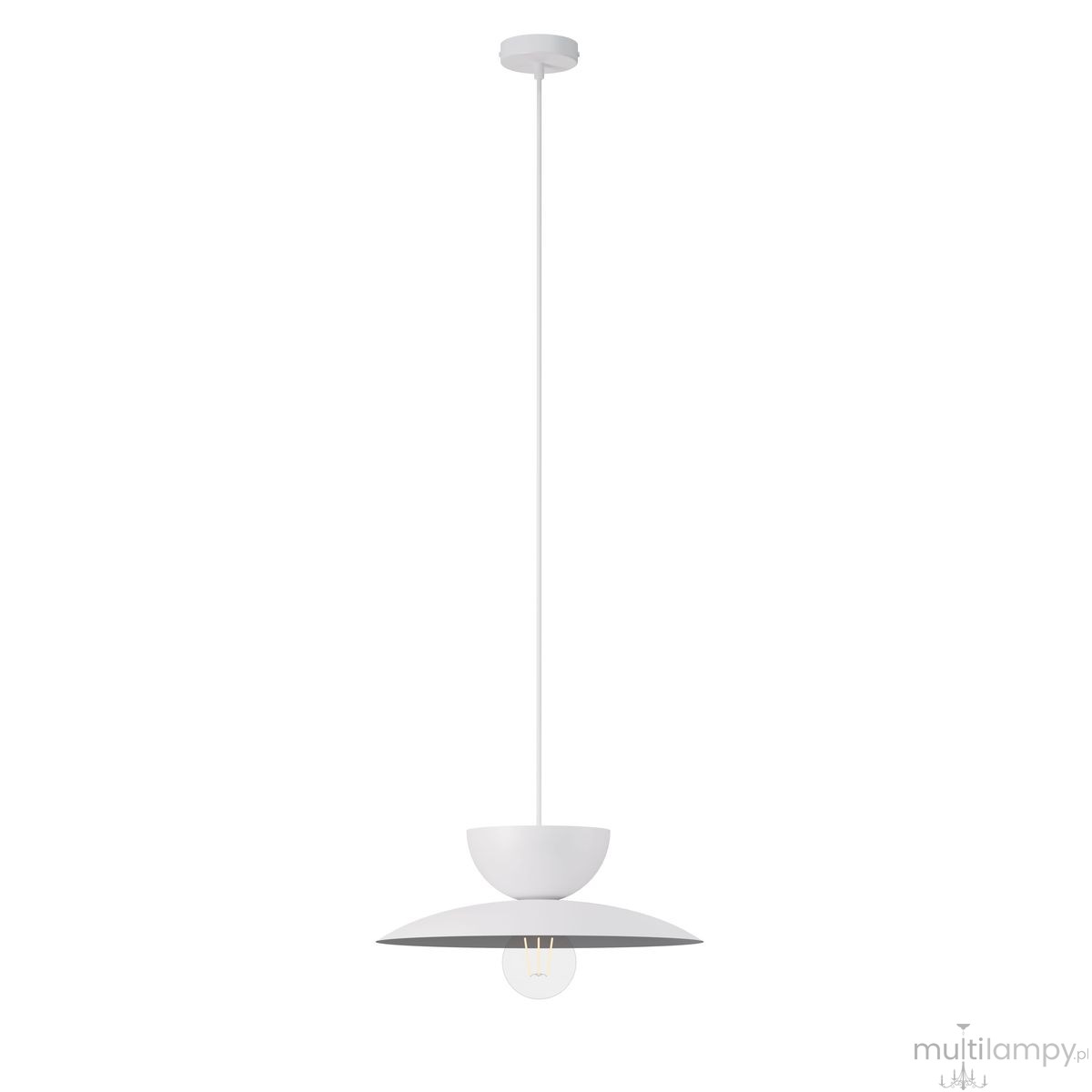 Mosaic C lampa wisząca 1xE27 biała 41694