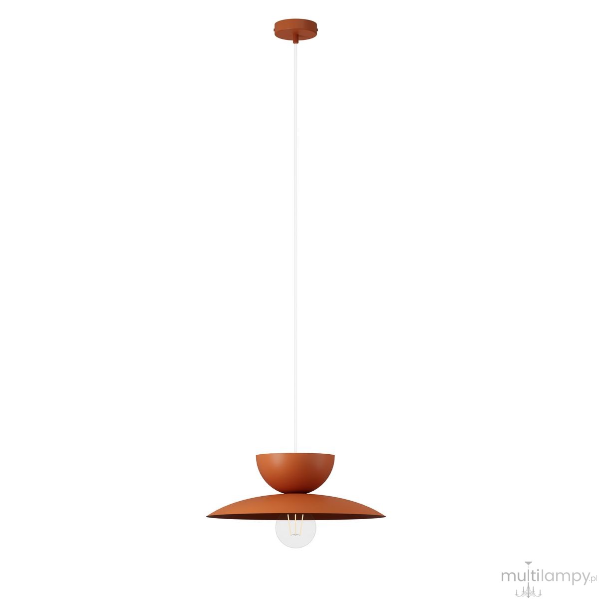 Mosaic C lampa wisząca 1xE27 ceglany 41696