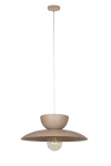 Mosaic C lampa wisząca 1xE27 beżowa 41698
