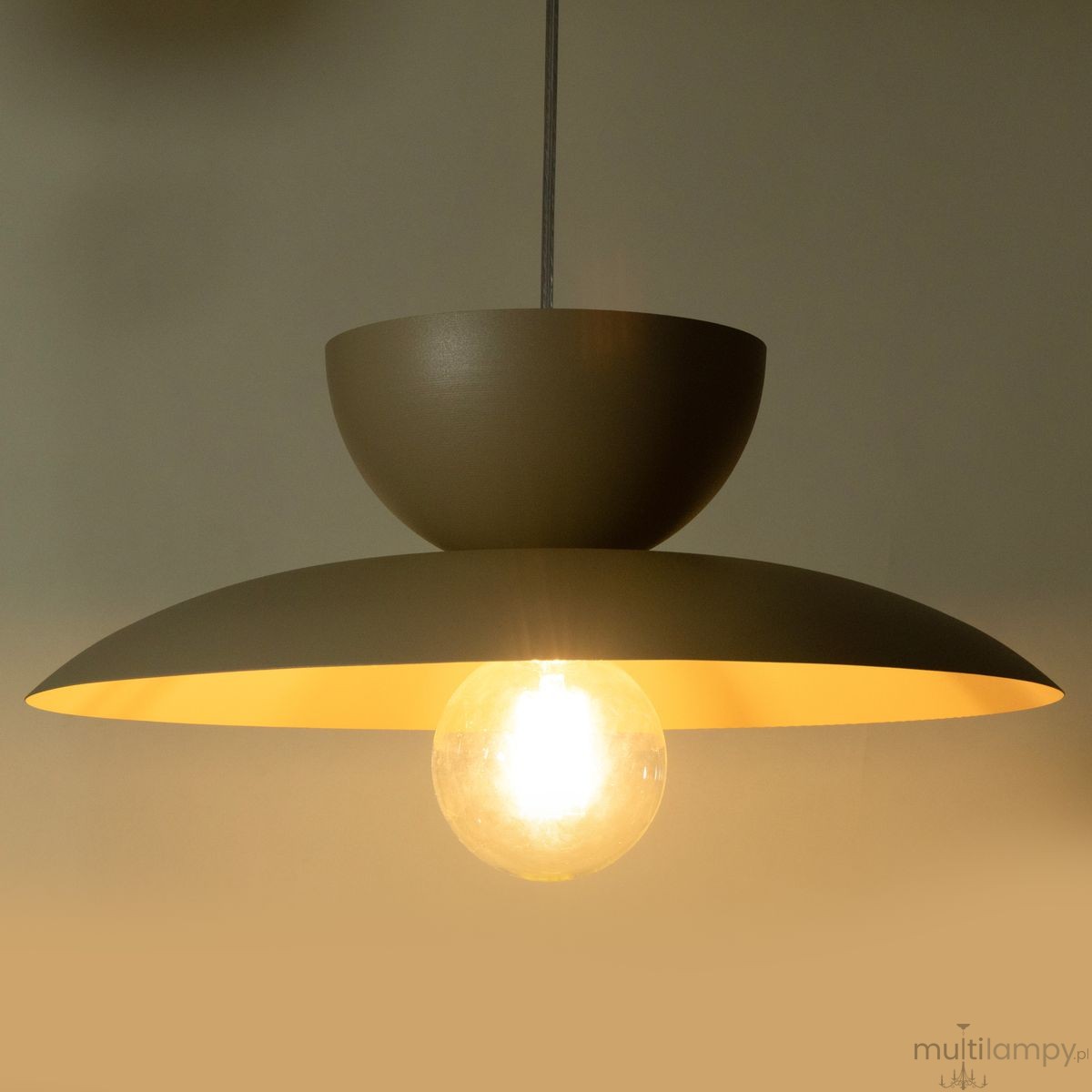 Mosaic C lampa wisząca 1xE27 beżowa 41698