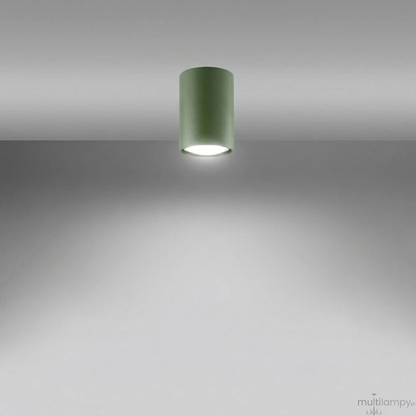 Lagos H10 lampa sufitowa GU10 zielona oliwka SL.2071
