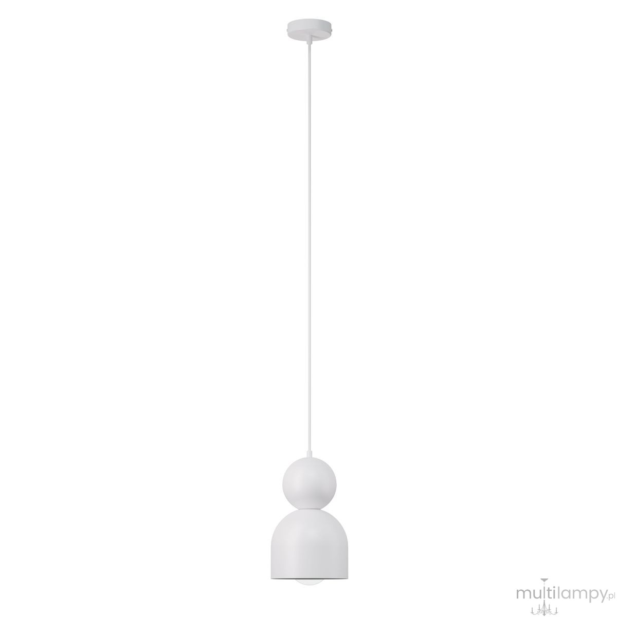 Mosaic D lampa wisząca 1xE27 biała 41788