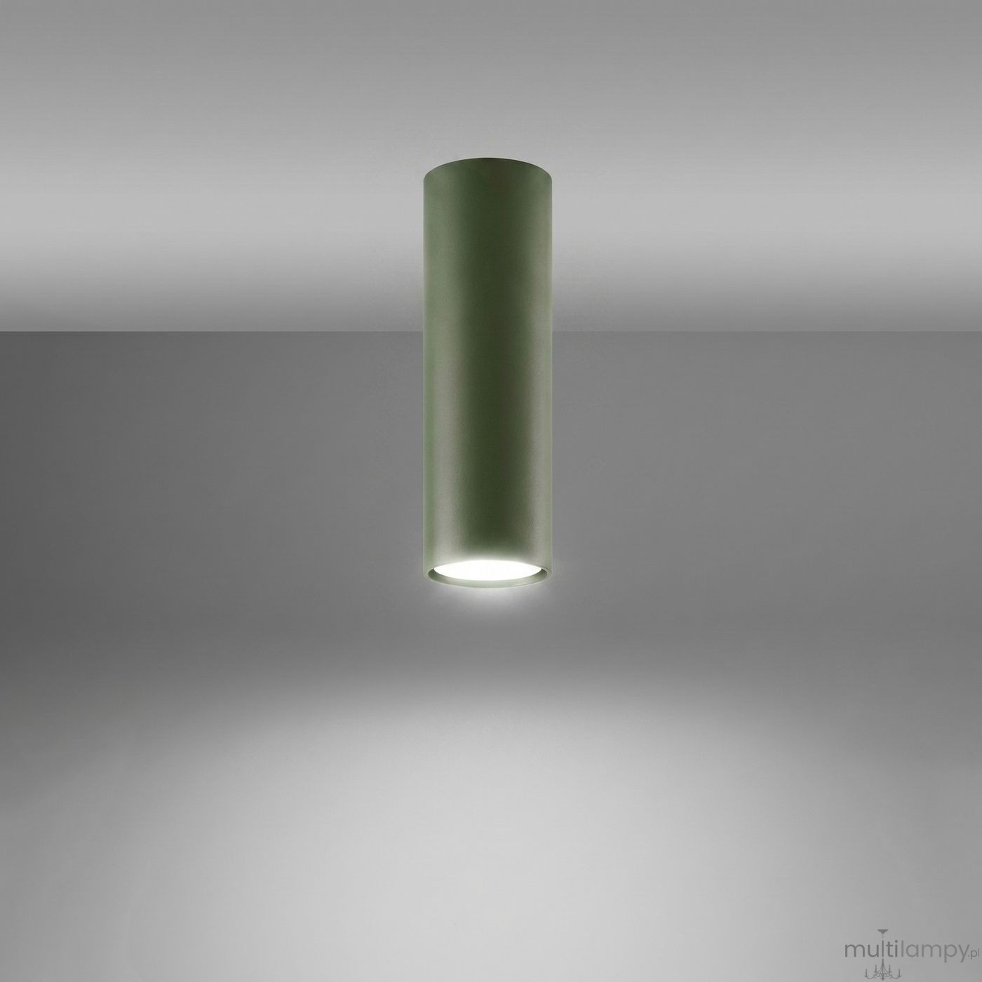 Lagos H20 lampa sufitowa GU10 zielona oliwka SL.2077