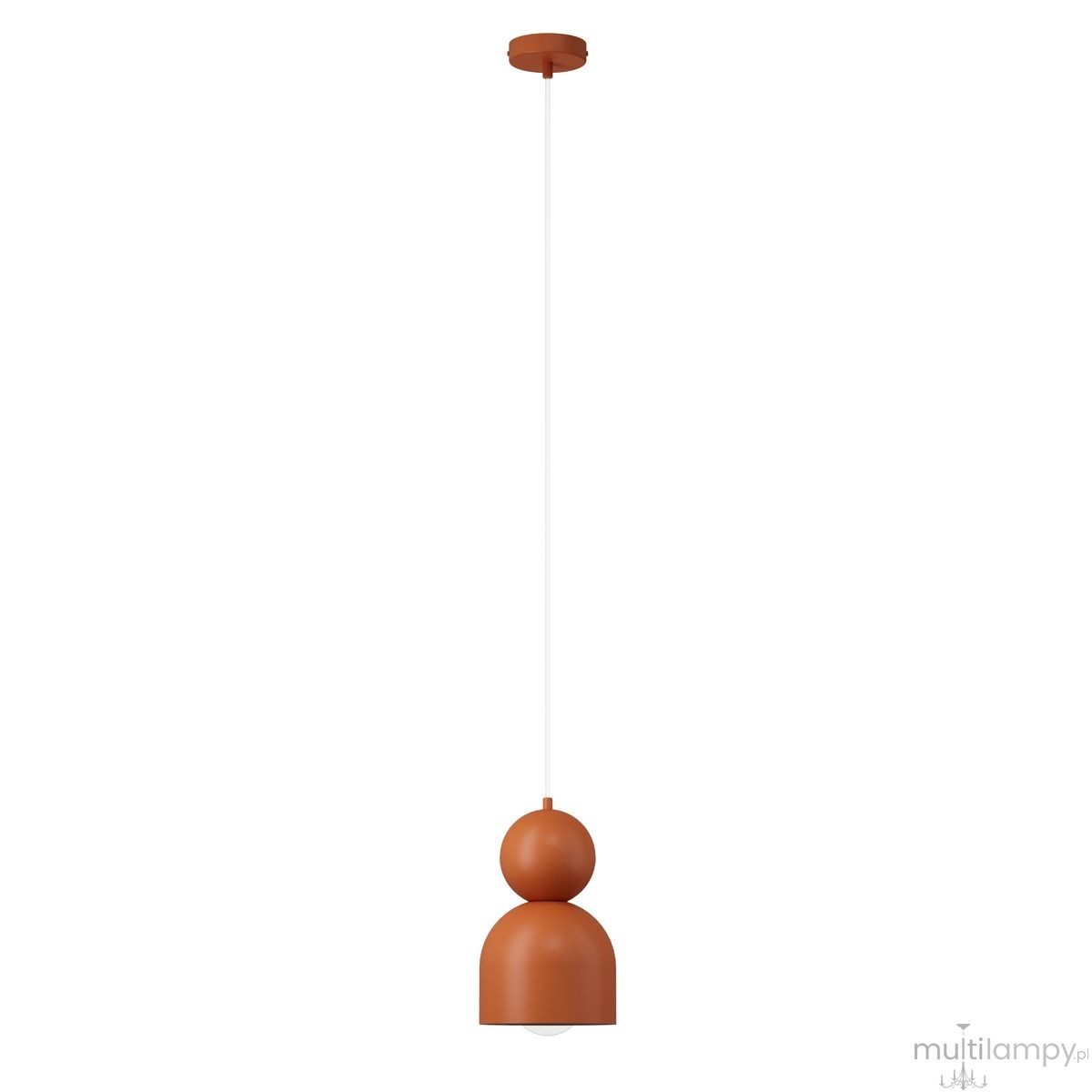 Mosaic D lampa wisząca 1xE27 ceglana 41791