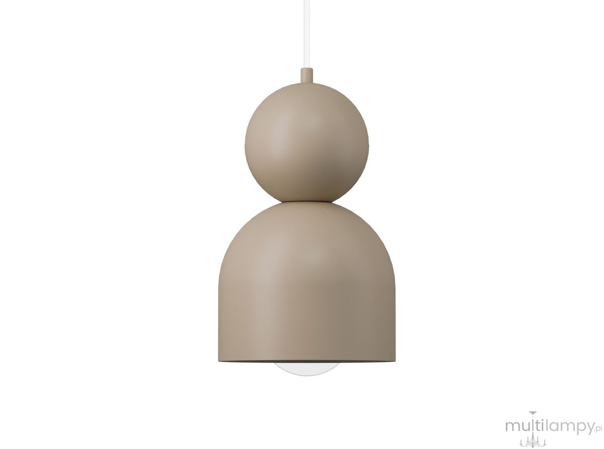Mosaic D lampa wisząca 1xE27 beżowa 41792