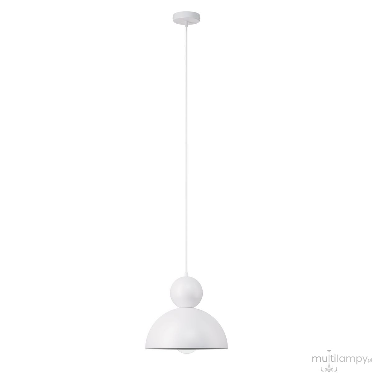 Mosaic F lampa wisząca 1xE27 biała 41796