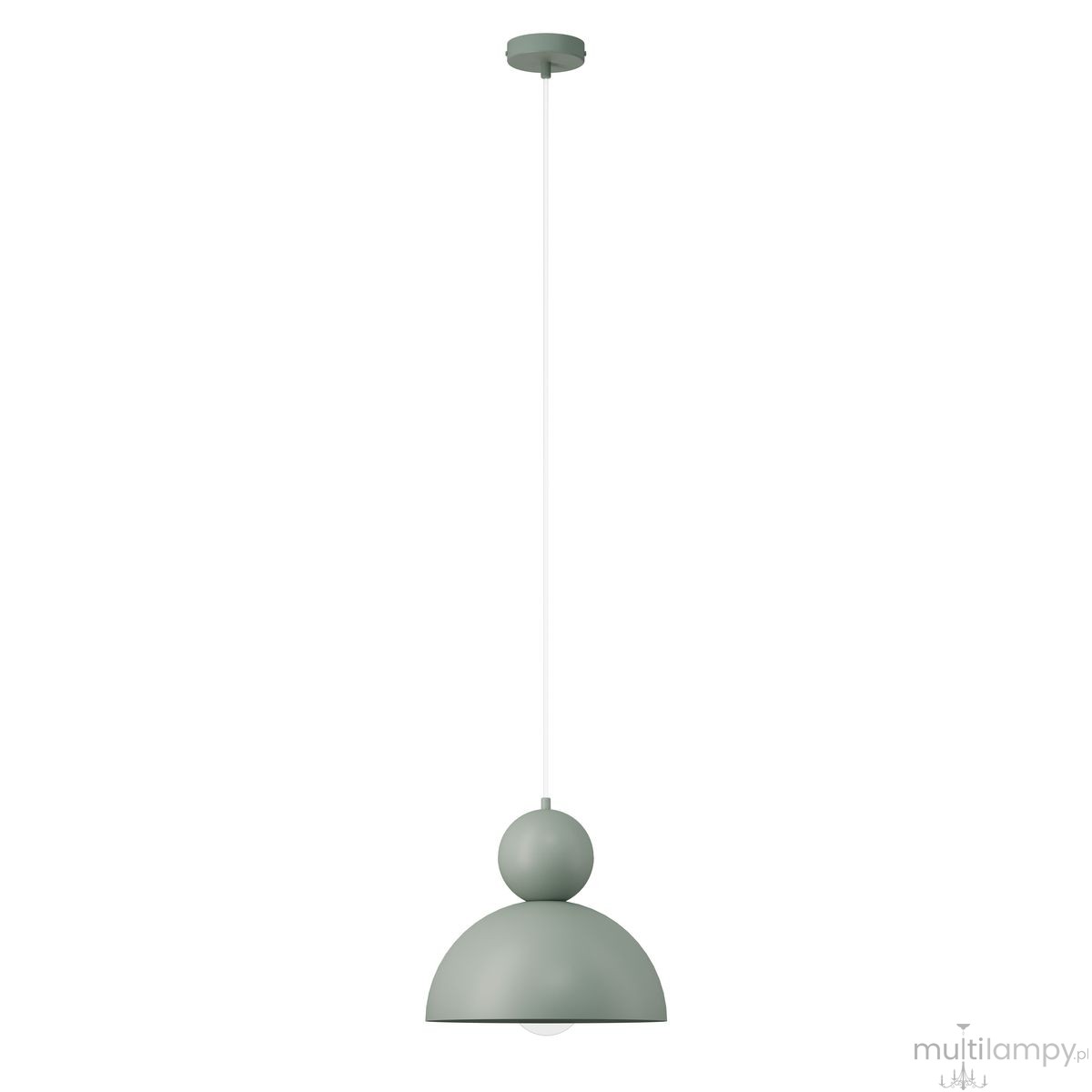 Mosaic F lampa wisząca 1xE27 szałwia 41798