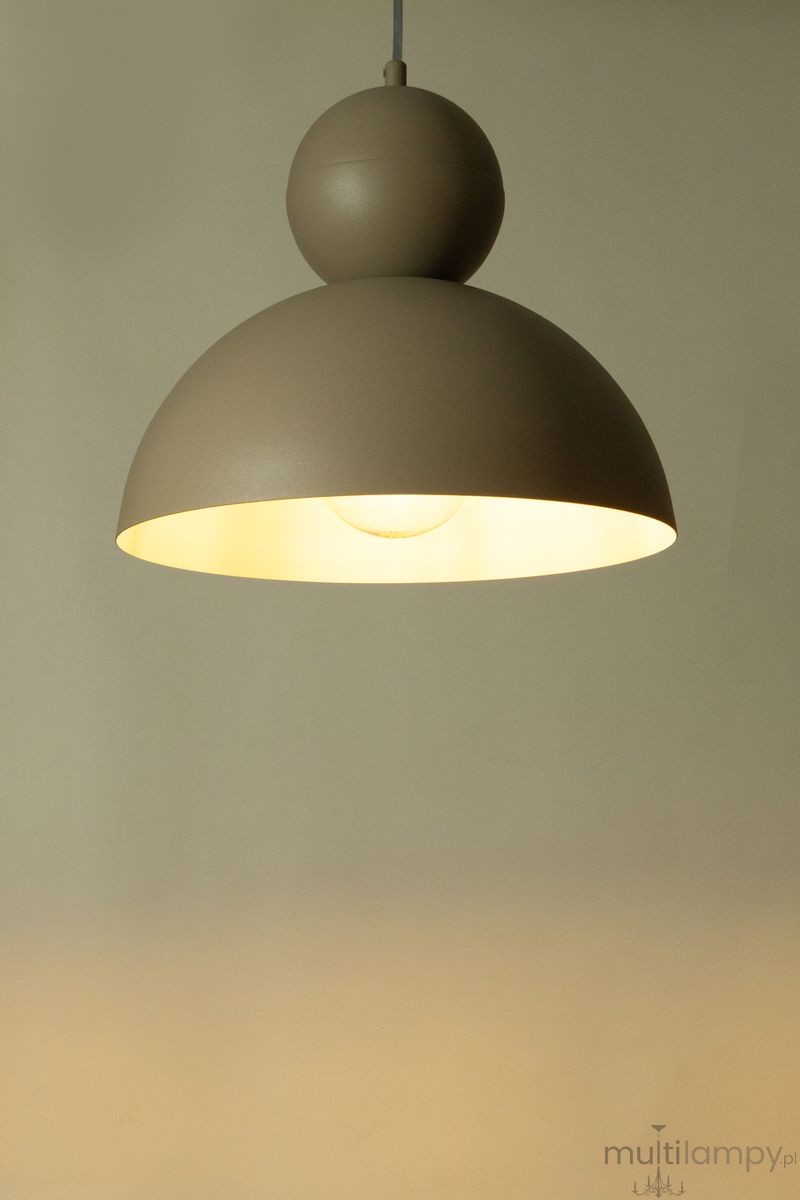 Mosaic F lampa wisząca 1xE27 beżowa 41800